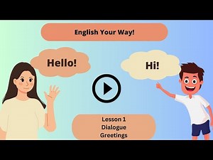 English lesson - Greetings 1