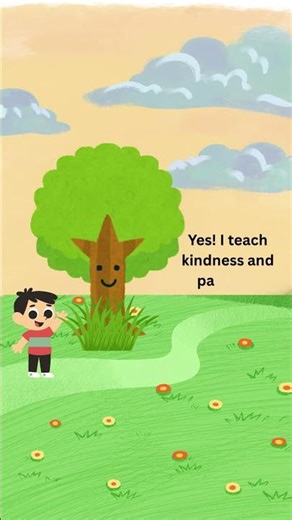 Talking Tree Animation With Life Lesson