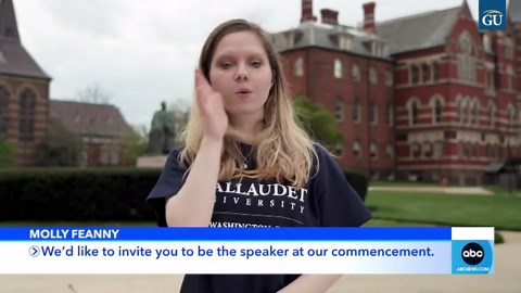 Apple CEO delivers commencement speech at Gallaudet University