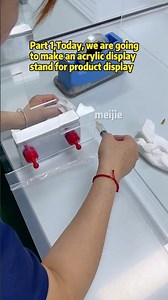 Part 1,Today, we are going to make an acrylic display stand for product display#acrylicdisplaystand