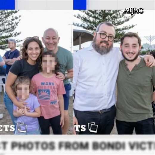 Arsen Ostrovsky (@Ostrov_A ) – Head of AIJAC's Sydney Office – reacts to seeing this now recovered photo of his family for the first time, taken just moments before the Bondi Beach terror attack – and the murder of photographer, Peter MeagherVideo: Sky News Australia / AIJAC.