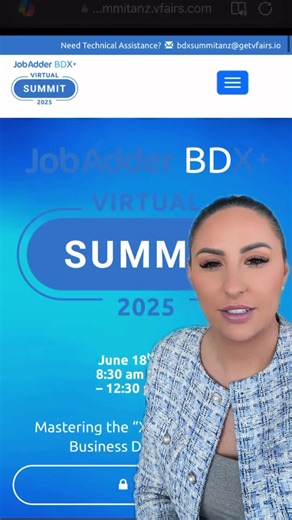 Who’s coming to the @JobAdder BDX Summit?! Click the link in my bio to register now #recruitment #recruiting #sales #salestraining #businessdevelopment