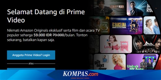 Cara Langganan Amazon Prime Video dan Daftar Harga Paketnya