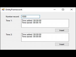 Entity Framework - How to use SQL Bulk Insert | FoxLearn