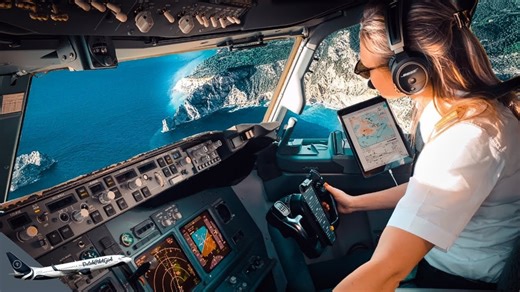 130K views · 4K reactions | Life of a Pilot: Greece Landing ✈️ | DutchPilotGirl | Facebook