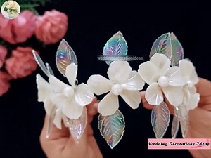 How to Make Beautiful Flower Wedding Headband | Wedding Decoration Ideas