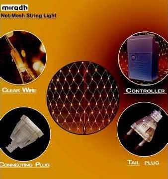 MIRADH Bright Led Net Mesh String Lights- Diwali Lights for#diwalidecoration #diwalilight #ledlight