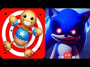Kick The Buddy vs SONIC EXE Call Prank