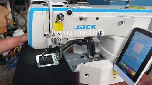 Jack JK-T1900 Series 1906GH 1906GS Small Pattern Sewing Machine Electronic Box-X Pattern Tacker Sewing Machine Sewing Label logo