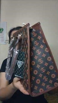 Lavie signature bag 👜🧿mono benton tote bag choco #review #unboxing #lavie #bags