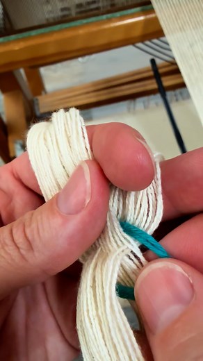 32K views · 190 reactions | When tying a new warp to an old warp, one...