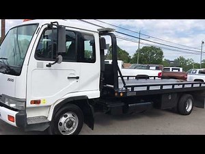 2004 Nissan UD 2000 Diesel Cab Over Century Steel Bed Commercial Tow Truck Wrecker/Rollback