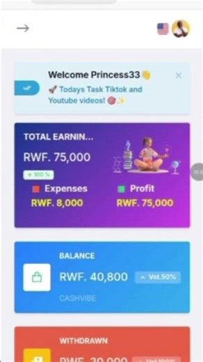 uko wakoresha amafaranga online