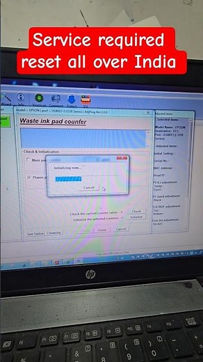Epson L3250 L3210 printer || Ink pad reset || Epson printer reset
