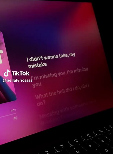 I’m missing you #lyrics #song #applemusic #music #fyp | song with lyrics