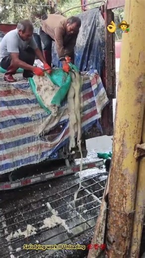 Ingenious unloading process