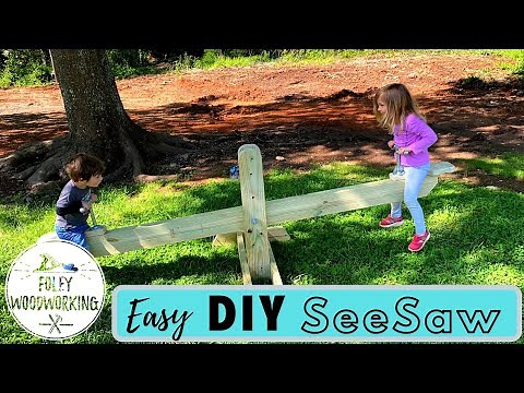 Easy DIY SeeSaw