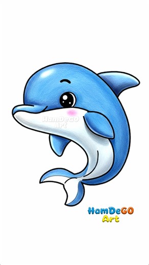 Learn to Draw a Graceful DOLPHIN Step-by-Step! 🐬🌊 AWESOME & Easy Drawing Ideas for Beginners! ✨ #drawingtutorial #howtodraw #dolphin #dolphindrawing #easydrawing #simpleart #beginnerart #stepbystep #viralart #fyp #trending #arttok #oceanart #animaldrawing #book | Hamdego Art