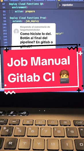 Ejecutar Jobs Manuales en GitLab CI: Guía Simplificada