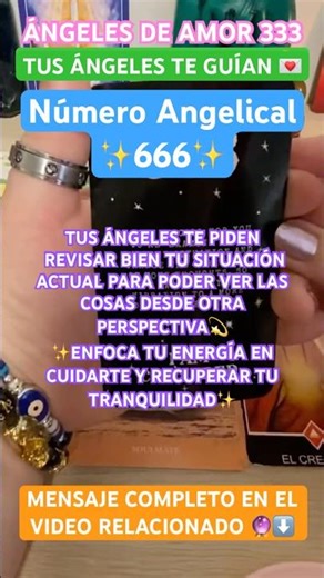 Angel Number ✨666✨ #tarot #love #channeling #angelsoflove333 #love