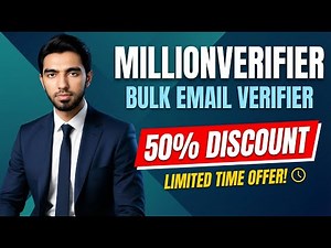 Don’t Send Emails Before Watching This! Cheap Bulk Email Verification with MillionVerifier