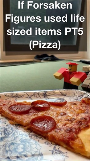 If Forsaken Figures Used Life Sized Items PT5 #forsaken #roblox #elliot