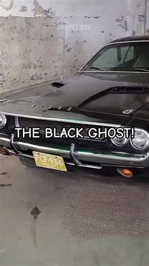 1970 Dodge Challenger R/T SE – The Black Ghost Urban Legend #shorts #dodgechallenger #blackghost