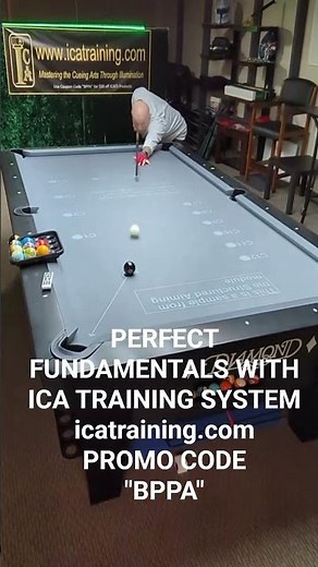 PERFECT FUNDAMENTALS WITH ICA TRAINING SYSTEM #8ballpool #billiards #livestream #9ball #training