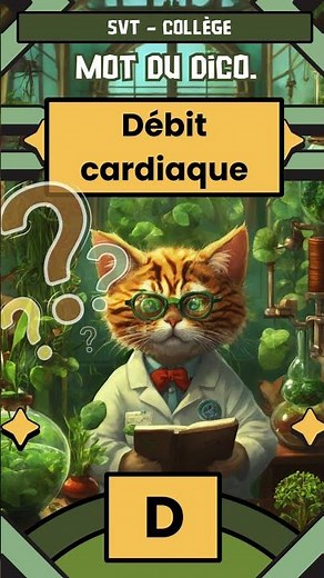 Tout le vocabulaire important en SVT avec pour chaque mot une définition simple à retenir ! #D 1