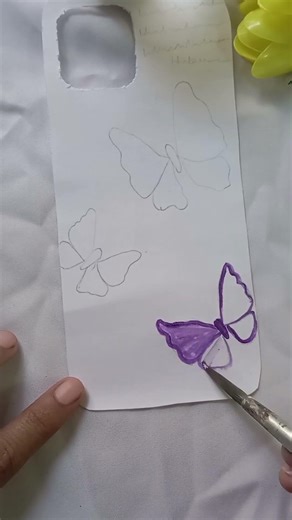 Diy phone cover painting #art #short_viral #diy #youtubeshorts