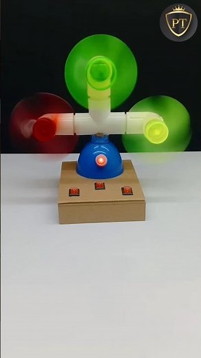 Fan That Works Without Electricity – Amazing Science Project #experiment #dcmotorproject #motor