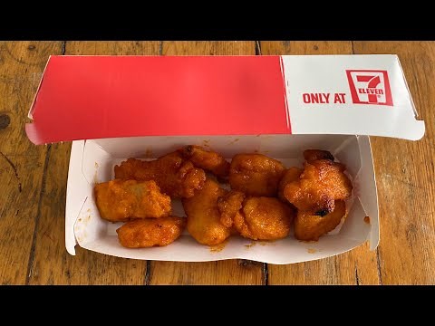 7-Eleven Orange Boneless Chicken Wings Review