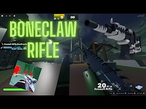 PLAYING WITH THE BONECLAW RIFLE SKIN IN RIVALS