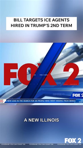 A new Illinois bill aims to disqualify individuals from joining state law enforcement if they were hired by ICE during President Trump's second term. Concerns are raised about the lack of training and potential impact on public safety and trust in law enforcement. | Fox2Now
