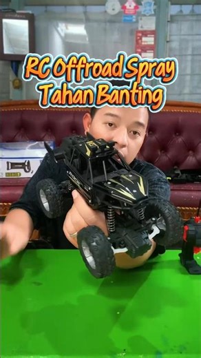 Mobil Remote Control RC Offroad Spray Metal Cas Tahan Banting