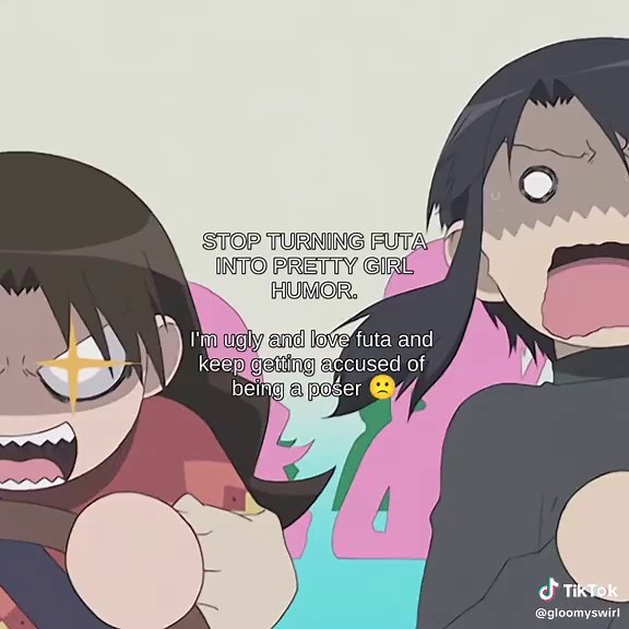 this is half a joke #fyp #autism #futa #azumangadaioh #osaka
