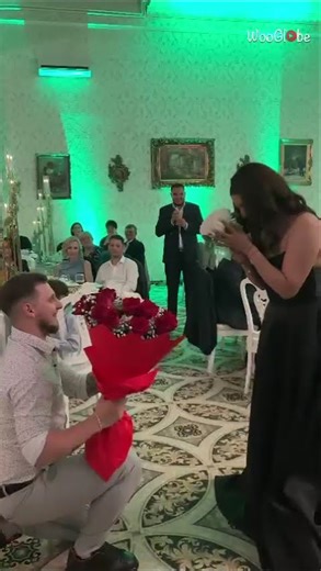 Wedding Proposal: Bride's Heartwarming Gesture at Romanian Wedding || WooGlobe