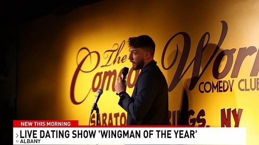 The 'Wingman of the Year' Hunter Werner stopped by the CBS 6 morning show to give us some tips ahead of Valentine's Day and share the details of his LIVE dating show. Details on the show here: https://cbs6albany.com/news/local/a-live-dating-show-is-coming-to-albany-for-valentines-day-single-mingle-influencer-reservations-comedy-the-funny-bone-capital-region-crossgates-mall-ny-wingman-of-the-year-hunter-werner-billy-floyd-hosts-bachelorette-speed-dating-game-show-love-drinks- | WRGB CBS 6 News, A