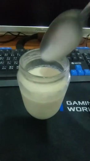 豆漿克菲爾 第5次試驗