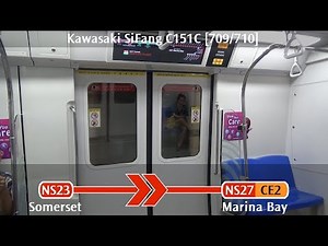 SMRT C151C [709/710]: Somerset → Marina Bay