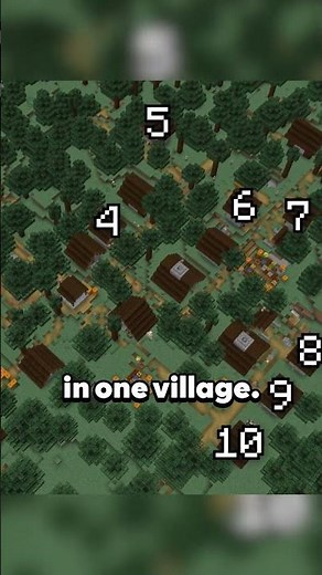 10 Blacksmiths Village Seed Minecraft