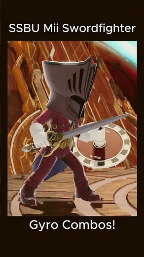 Mii Swordfighter Gyro Combos!
