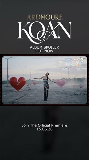 Ardmoure - 'KOAN' Official Album Sampler OUT NOW 🍃 #shorts #teaser #music #musicvideo #kpop
