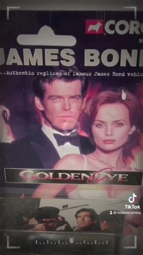 Vintage 1999 Corgi James Bond 007 Goldeneye - Aston Martin DB5 Number 99261 Includes Collectors Card