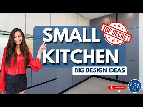 Top 6 BIG Interior design ideas for SMALL KITCHENS #interiordesign