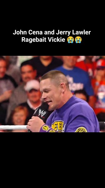 John Cena and Jerry Lawler Ragebait Vickie 😭😭...#WWE #JohnCena #Viral #savage #Wrestling #wweshorts