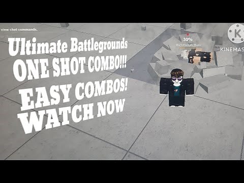 Roblox | ULTIMATE Battlegrounds | HOW TO ONE SHOT COMBO!