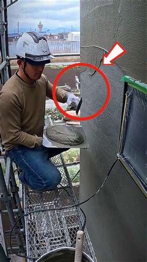 Satisfying Wall Plastering Skills | Pro Cement Plastering Tool in Action