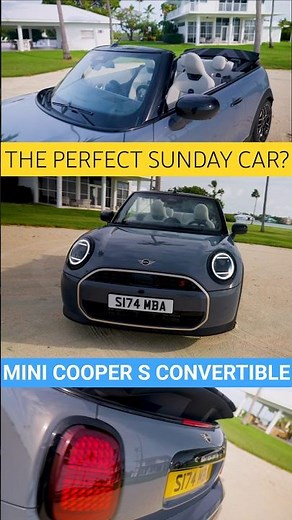 The Perfect Sunday Runabout? Mini Cooper S Convertible | autoX #shorts