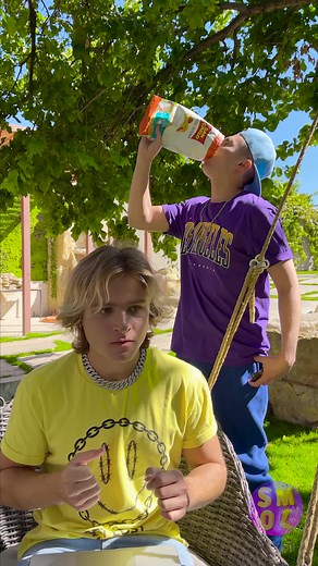 1:1🤣 Kevin got revenge on a friend who ate all his chips || Funny videos by SMOL #fyp #viral #pranked #exited #failvideos